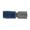 Crimp Connector, Flat, Partially Insulated, 4.8x0.5mm, 1.5-2.5mm2