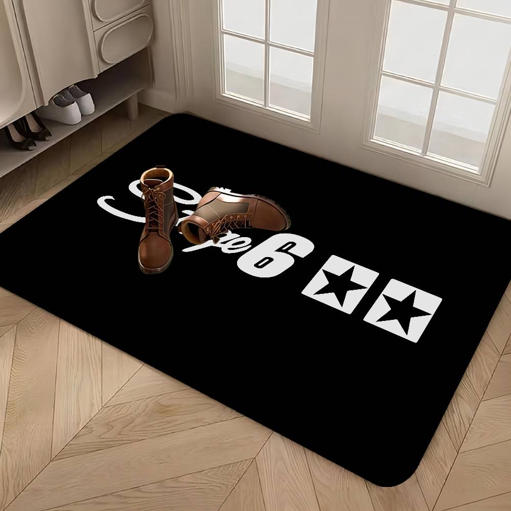 Fashion S-Stickers S-Stages 6 Entrance Door Mat Washable Non-Slip Living Room Sofa Chairs Area Mat Kitchen Welcome Doormat