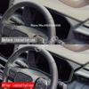 RHD FÜR TOYOTA HILUX 2026 2027 ABS Rotes Kohlefaser Front Armaturenbrett Instrumentenanzeige Bildschirm Panelabdeckung Innenzubehör