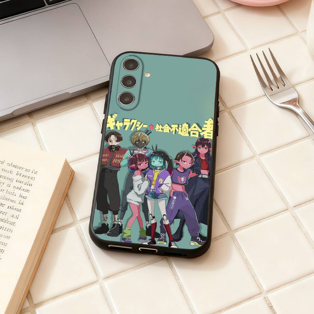 Anime M-Milky S-Subway  Phone Case For Samsung Galaxy A73,A72,A71,A70,A53,A52,A51,Others Soft Black Shell