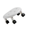 Low Roller Seating PU   Plastic Structure Movable   Wheels Stool for Living Room Baby Room