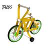 Non-slip Bird Bike Toy Intelligence Training Toy, Interactive Bicycle Exercise Enrichment Educational for Lovebird Conures Parakeet Cockatiel
