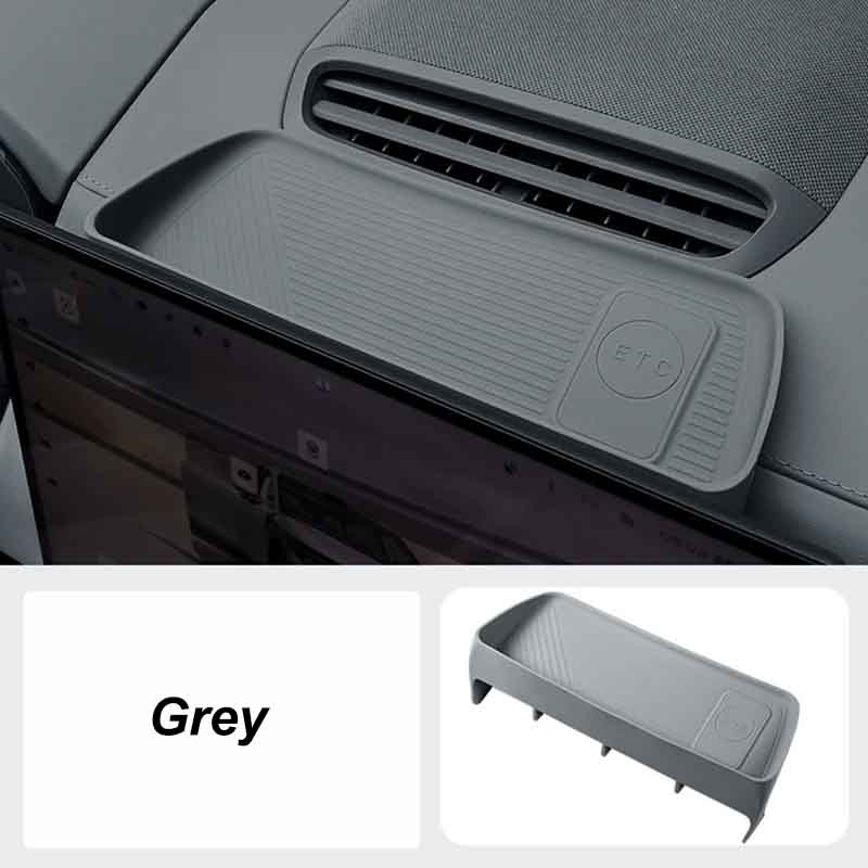 For Zeekr 7X 2024 2025 Navigation Screen Rear Silicone Storage Box Dashboard Tissue Box Sundry Rack Accessories