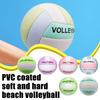 PVC Official Size 5 Volleyball Soft Hard Beach Training Indoor Tee Sports Outdoor Ball Waterpro G1K8