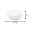 NARUMI Bowl, Plate, Chinese Cuisine Dish, White, 19cm, Noodle Bowl, Microwave Safe, Made In Japan, 8906-3380