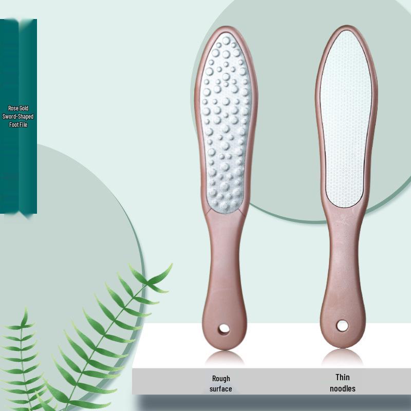 Dual-Sided Foot File for Removing Dead Skin & Calluses, Home Pedicure Tool