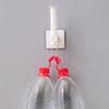 Retractable L Shaped Wash Towel Rack Punch Free Multifunctional Wall Paper Towel Stand Kitchen Cling Film Storage Rack
