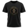 Inguz Rune Cirkel T-shirt | Noors Viking Symbool Futhark Unisex Tee Shirt