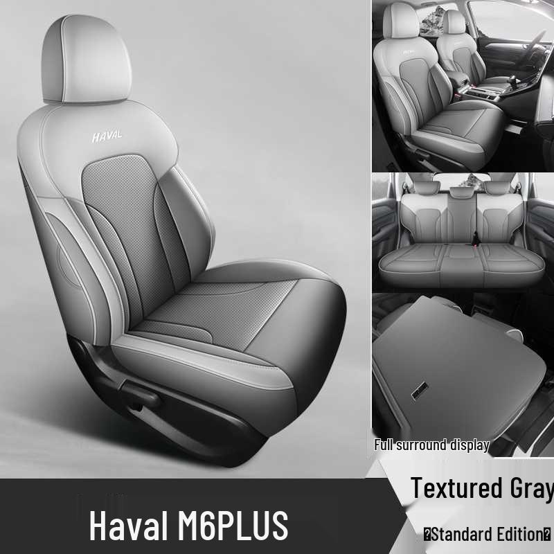 Haval M6 PLUS Smart Leather Seat Covers, Full Coverage, All-Season Cushions.