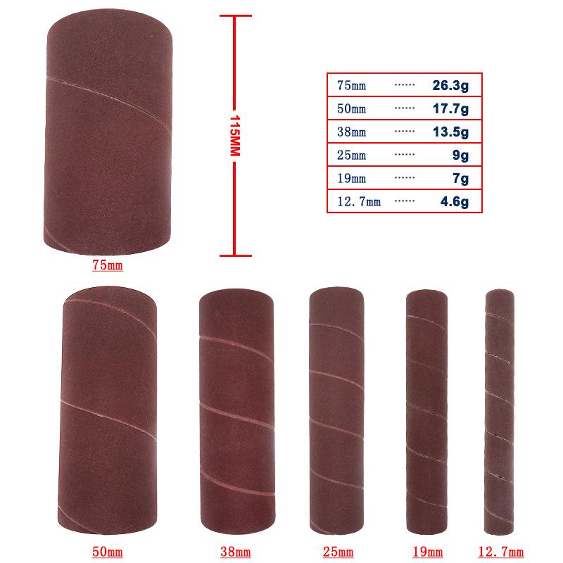 20-Piece Sanding Band Set for Electric & Hanging Grinders - For Wood & Metal Polishing