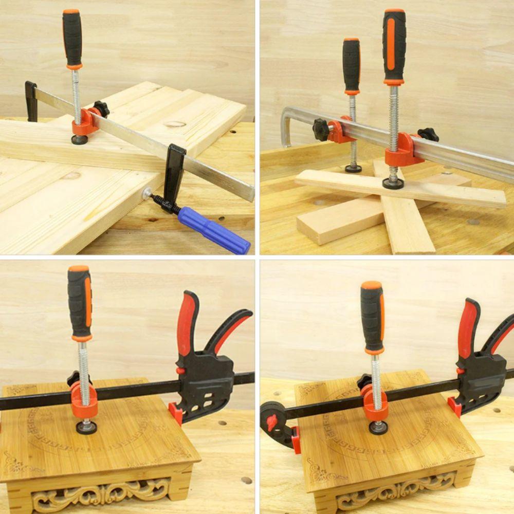 Comfortable Handle F-Clamp Tightening Clip Industrial Metal Fixing Clamp  Assembly Work