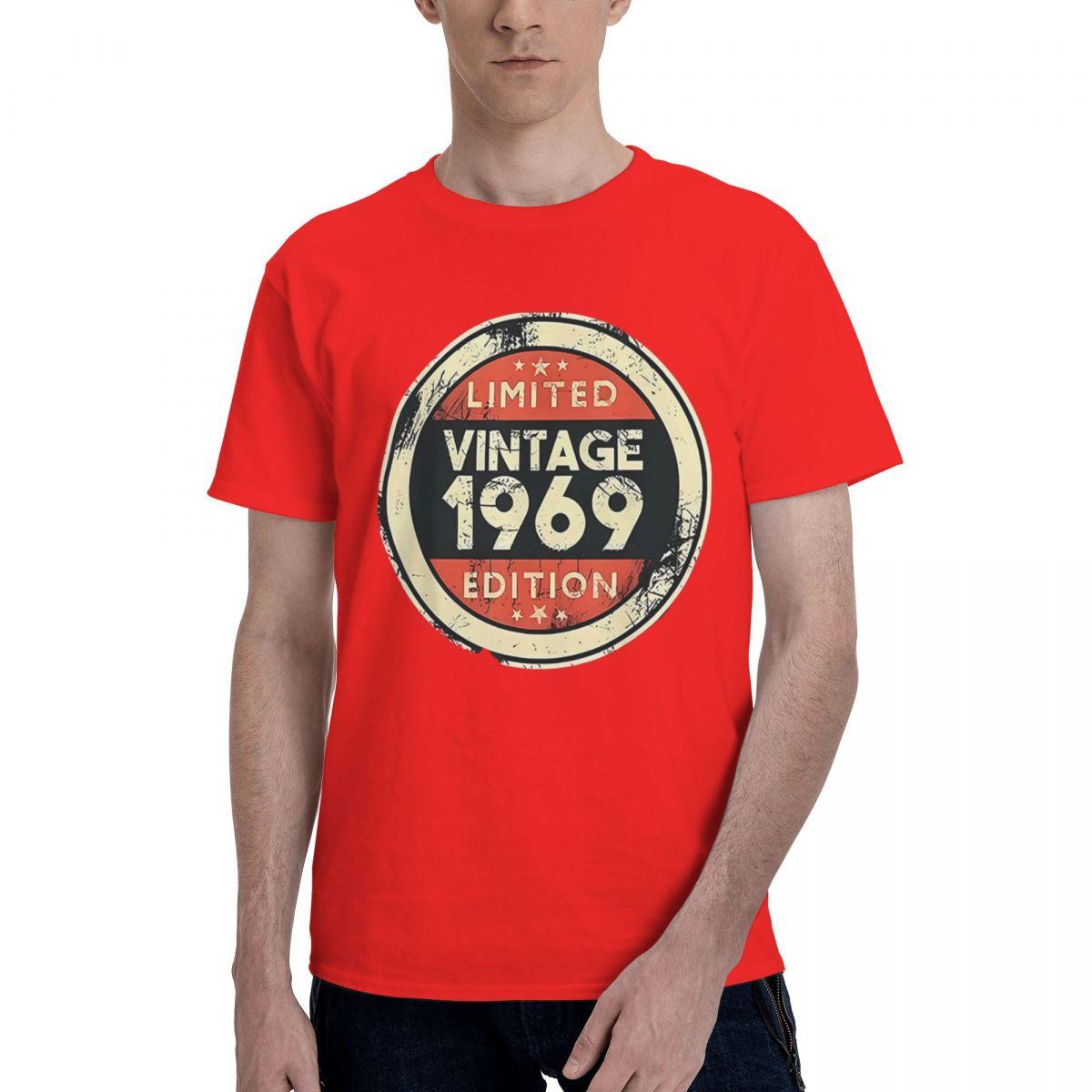 

Black 50Th Birthday 100 Cotton Casual Breathable Confortable TShirt Mens Clothing Brands Tshirts Men S