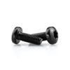 304 Stainless Steel Black Hex Socket Torx Screw, M2-M8 Round Head