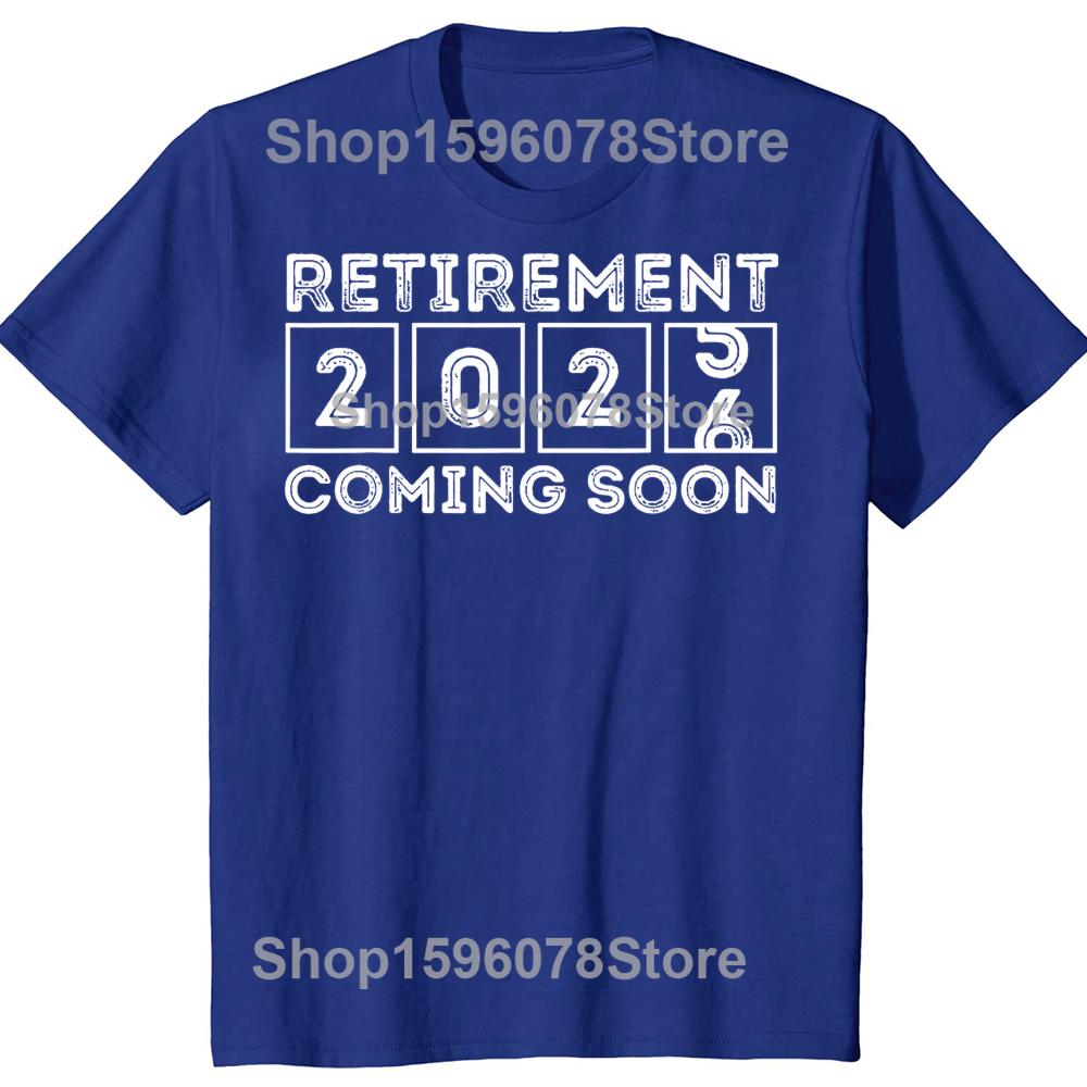 Funny Retirement 2026 Funny Soon to Retire Cotton T-shirts Men Women's Fashion Casual Tshirt Loose Oversized Streetwear T Shirt