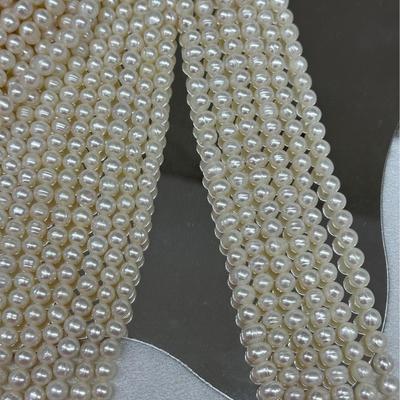 7-8mm Süßwasser-nahezu-rund Gewindeparlen für DIY-Schmuck