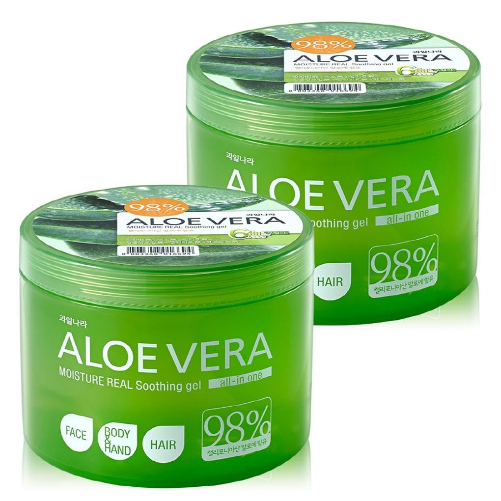 

Fruit Nara Aloe Vera Soothing Gel 500ml x 2