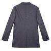 TRIES Men's Spring Notched Lapel Wool Blend Overcoat