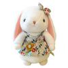 Cute Floral Dress Plush Toy, Baby Soothing Doll, Easter Doll,children's Easter Doll, Cute Creative Gift For Spring, Birthday Gifts,1pc,9inch.