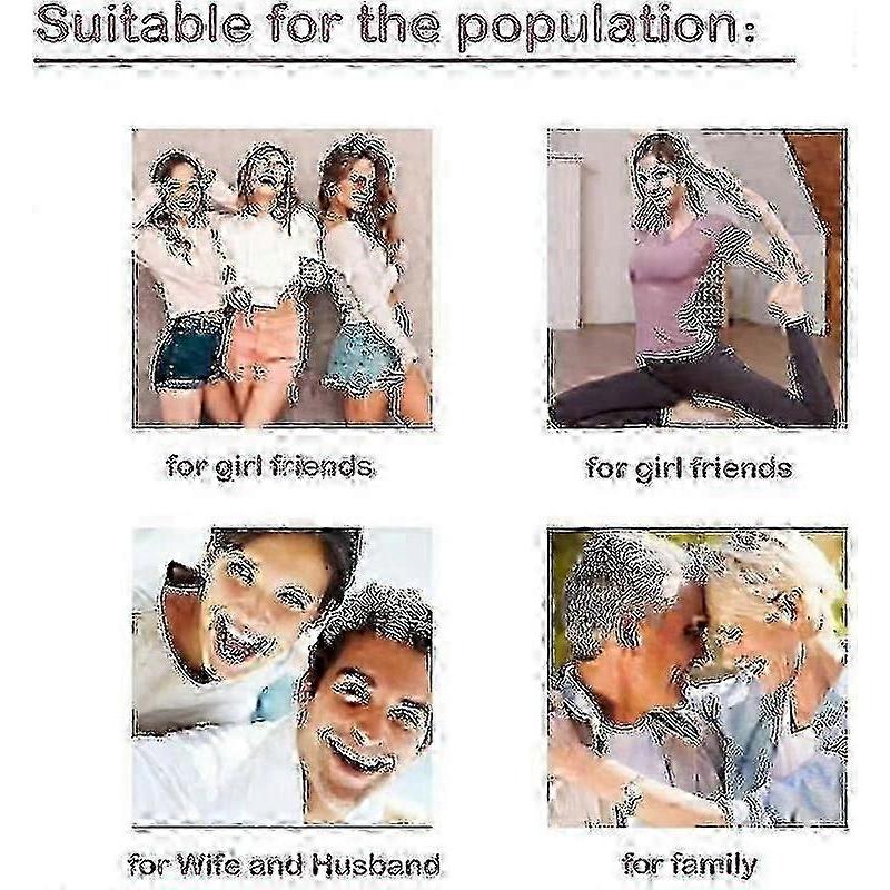 QoQiu 5-Pack Silicone Pelvic Floor Muscle Dilator Trainer Set, Pelvic Wand Massager for Women, Pelvic Floor Strengthening Kegel Exercise