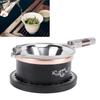 Fine Mesh Tea Filter Set 304 Stainless Steel Tea Steeper Basket  For Tea Brewing