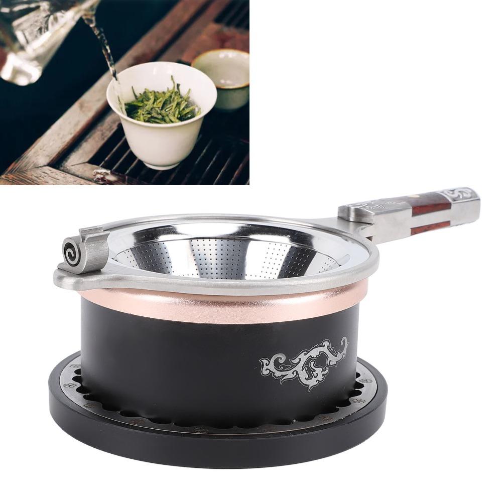 Reusable Tea Filter Set 304 Stainless Steel Tea Brewing Funnel  For Loose Leaf Tea