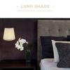 1Pcs Cloth Lampshade Fine Workmanship Strong Metal Support Ceiling Pendant Light Shade Protective for Home Lamp Shade