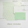 12pc/set Ins Floral Envelopes Kawaii Letter Pads DIY Wedding Party Invitations Cards Envelopes with Stickers Korean Stationery