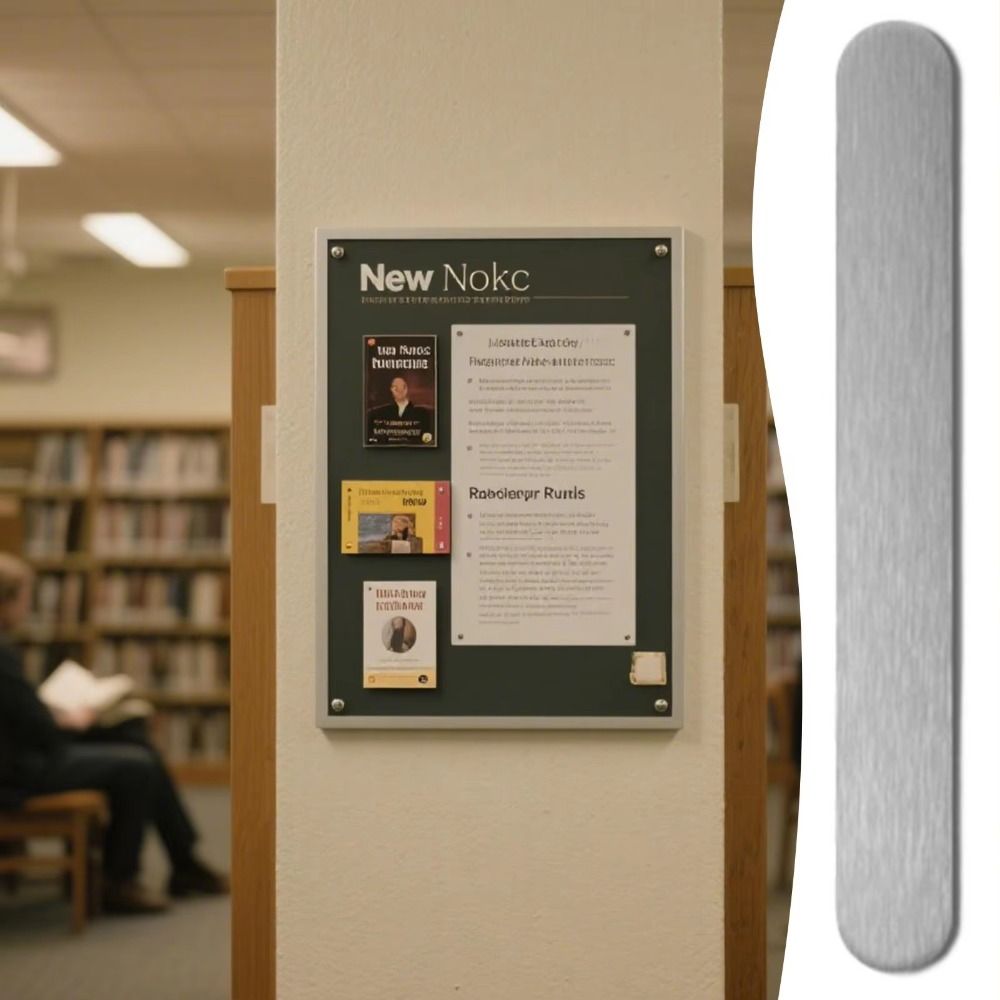 10PCS Reusable Self-Adhesive Patch Magnetic Adsorption Steel Plate for Magnetic Parking Signs
