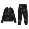 ZYLLO New Fashionable Foam Cotton Printed Hoodie, European and American High Quality Men's Sports Suit