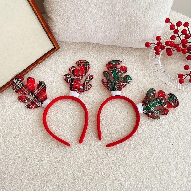 6 Pc Festival Glowing Hair Bands With Build In LED Lights For Christmas Parties Family Gatherings And Event