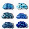 Kroean Style Blue Devil's Eye Shark Clip Hair Clip Blue Demon Eye Hair Claw Cute   Streetwear