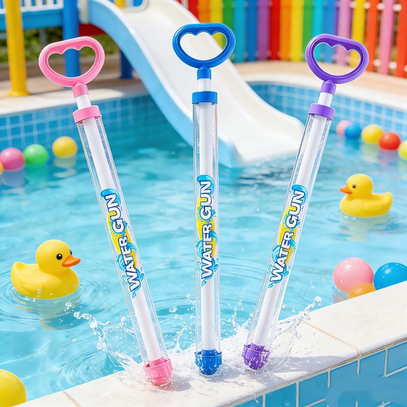

3pcs Summer Water Cannon Toy for Outdoor Pool Beach Party Games Powerful Water Blaster for Kids Birthday Gift Random Color 3 pieces pack