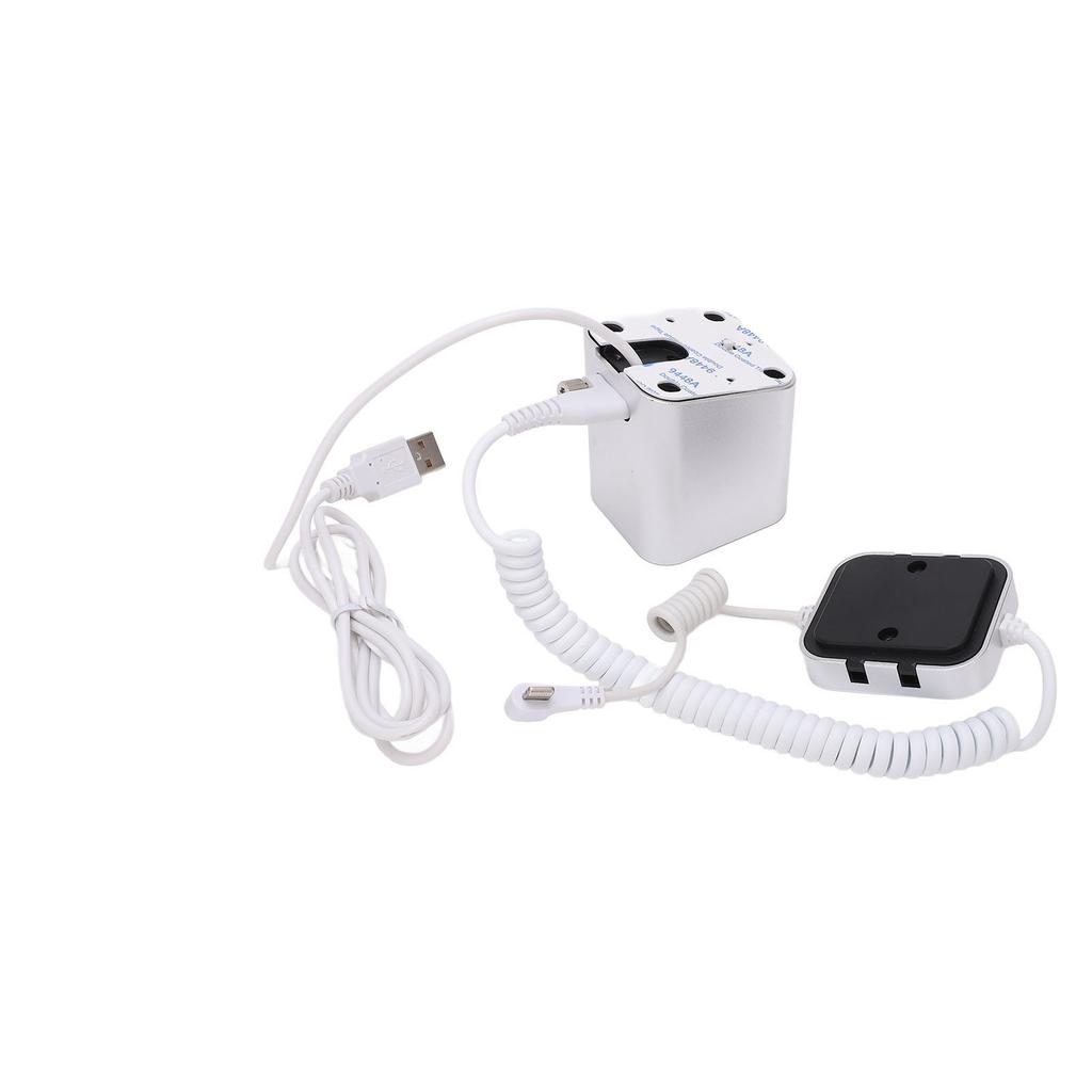 Anti Theft Cell Phone Display Stand 95‑120dB Security Alarm Fast Charging Infrared Remote Control Unlock for Exhibition for IOS Port