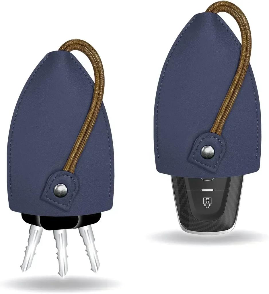 Key Bag Cute Pull-out Car Key Box Pocket Key Bag Creative Large Capacity Keychain Key With PU Leather Key Bag