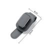 1pc Faux Leather Car Visor Clip High-Quality Car Sunshade Sunglasses Clip Strong Fixation Car Eyeglasses Storage Holder