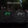 Cable Plug Head-Up Display Auto Electronics HUD Projector LED Digital Display 5V USB High Definition Car GPS HD Speedometer