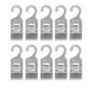 Yousheng Laundry Hanger Clips Mini Poster Clips Artwork Photos Holder for Picture Card Hanging Display Clear Plastic Closet Organizer for Pants
