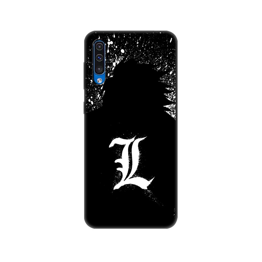 Custodia in TPU Nera Per Samsung Galaxy A50 50S A30S A10 A01 A11 A21S A31 A41 A51 A71 M21 M30S S10 LITE Cover Anime Giapponese