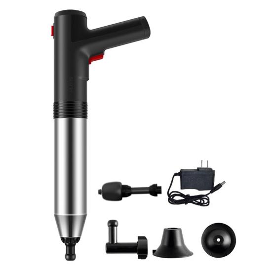 

Электрический туалетный вантуз Unclogger Безопасный Эффективный One Shot Unclogger Ванная Кухня Трубы чёрный