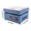 200*200mm LED Microcomputer Electric Heating Plate Preheating Station 800W Heating Station Preheat Station LED Heating Station