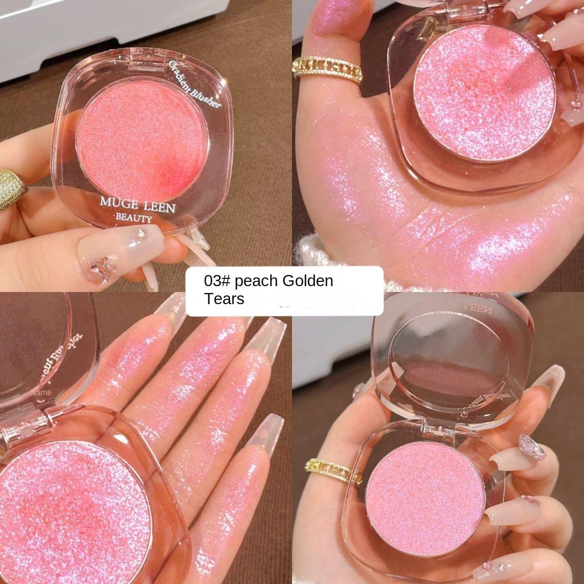 

Little Cherry Peach Chameleon Осветляющее 3D-хайлайтер для лица 03#