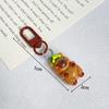 1-10pcs Capybara Keychains Bag Phone Pendant Kapibala Animal Hanging Pendants Men Women Cute Keyring Party Guest Jewelry Gift