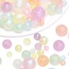 6-16mm 10 STÜCKE/Mehr Acrylperlen Meerjungfrau Runde Perlen für Halskette Armband DIY Schmuckherstellung