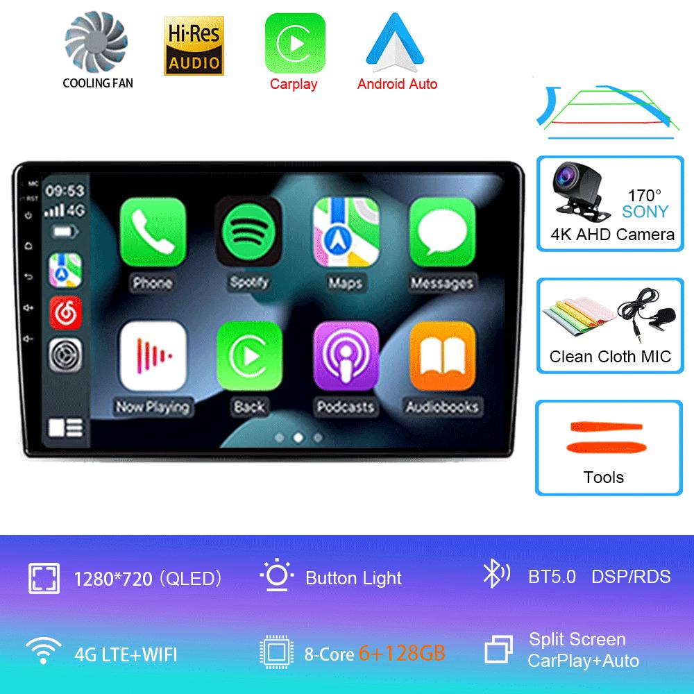 10inch Android 14 For Suzuki Swift 2017 2018 2019 Car Radio Stereo Multimedia Player GPS Navigation Carplay AUTO