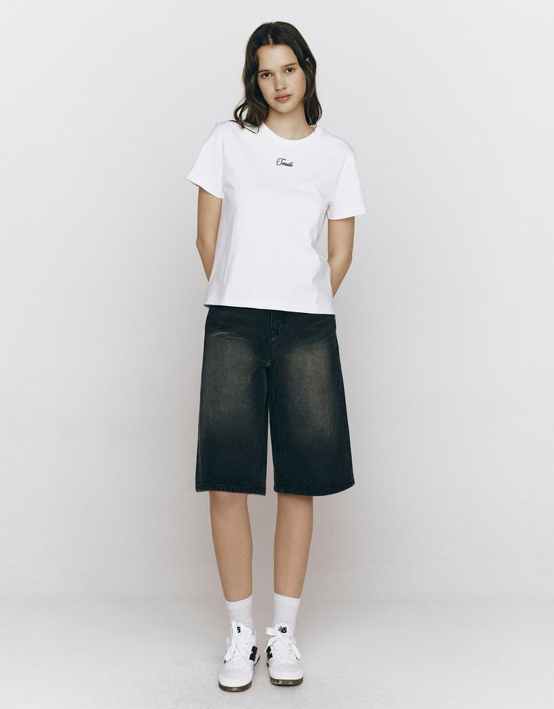 GIORDANO Mini Fit Graphic T-Shirt (Smile) 395509 [6 Colors]