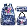 Kpop Demonunters Peripheral Children'S Backpack Elementary And Secondary School Bag Three-Piece Set