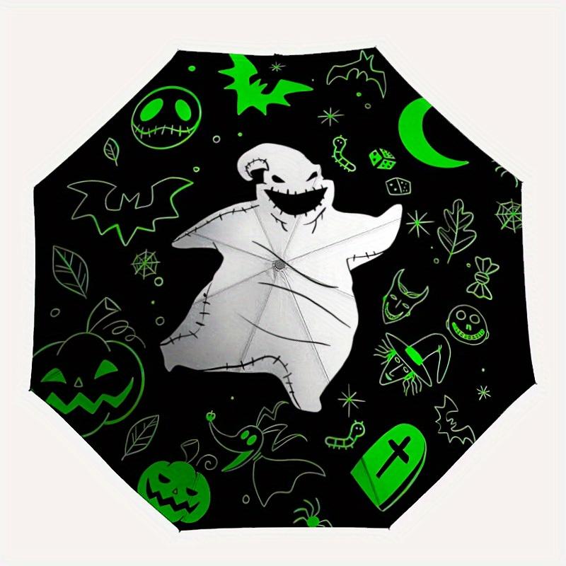 

1pc Nightmare Before Christmas Automatic Open/close, All-Season Portable Folding Umbrella, Perfect Gift for Friends , Sturdy Ribs yy250808050