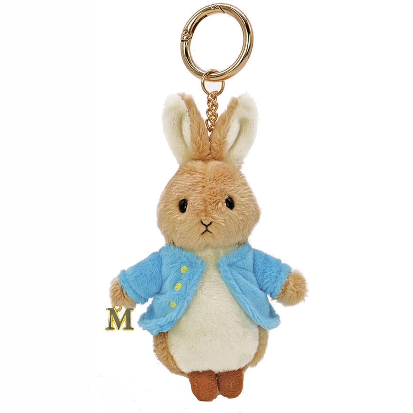 

Nakajima Corporation Peter Rabbit Initial Mascot M 206947-25 H13 x W9 x D4.5cm