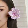 Elegant Floral Claw Hair Clip for Women - Sophisticated Bangs & Side Hair Accessory