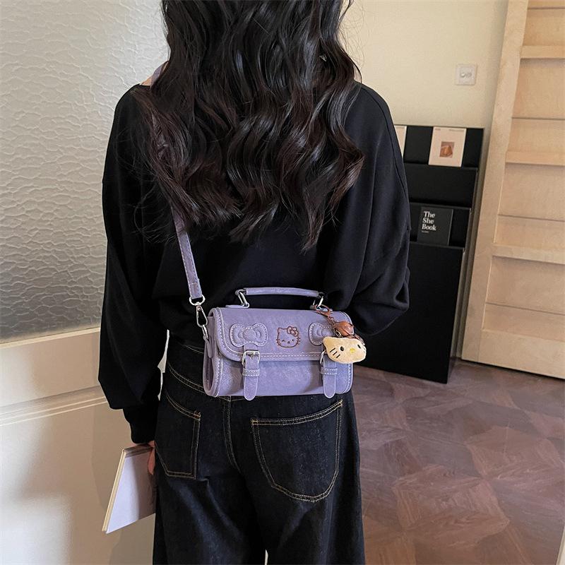 Premium retro handbag small bag new autumn and summer super fire versatile crossbody fashion shoulder pillow bag